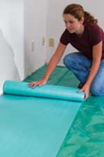 Rolling Out Laminate Flooring Underlayment - Is This So Hard?