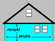 Measure Your House for Siding - Height and Width